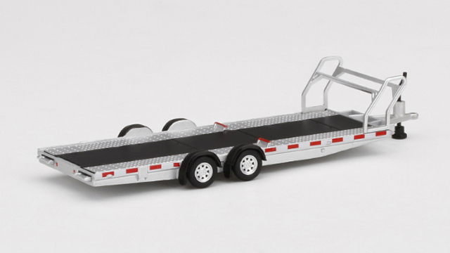 MINI GT 1/64 カーキャリアトレーラー タイプA シルバー - サンリッチ