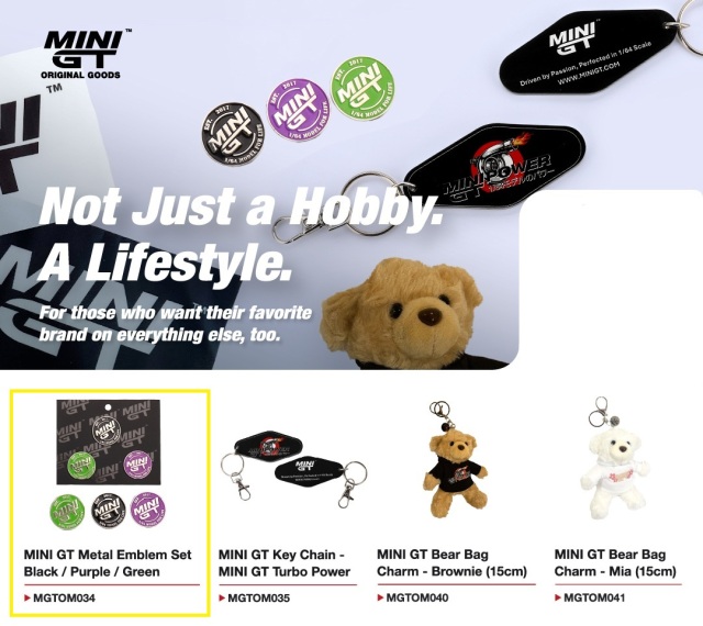 MINI GT MINI GT メタルエンブレムセット　ブラック/パープル/グリーン