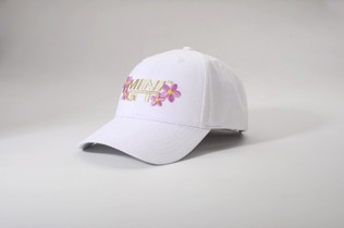 MINI GT MINI GT キャップ ホワイト ｗ/ Pink Floralロゴ