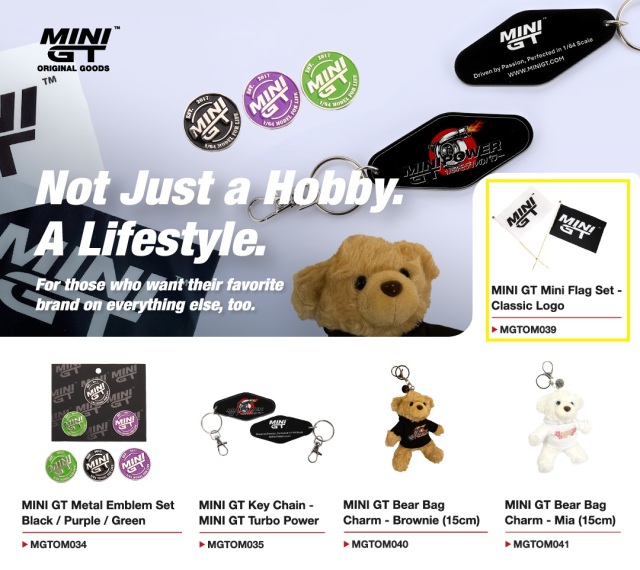 MINI GT MINI GT ミニフラッグセット - クラシックロゴ