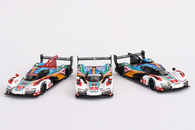MINI GT 1/64 ポルシェ ル・マン24時間 2023 ポルシェ・ペンスキー・モータースポーツ 3台セット 3000個限定