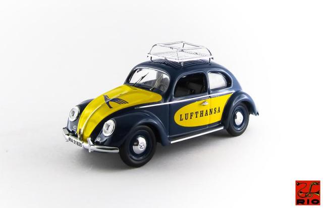 RIO 1/43 フォルクスワーゲン マジョリーノ 1957 ルフトハンザ営業車
