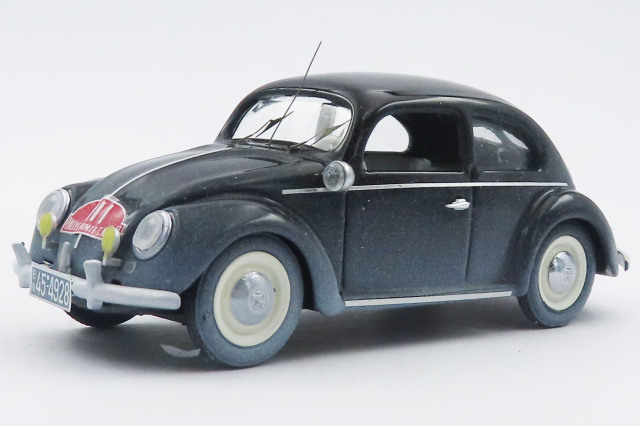 RIO 1/43 フォルクスワーゲン ビートル モンテカルロ 1951 #111 Baronvon Hanstein / Fuhrman ウェザリング塗装