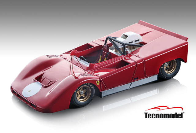 Tecnomodel 1/18 フェラーリ 712 カンナム 1971 プレス