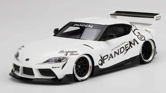 Top Speed 1/18 Pandem Toyota GR スープラ V1.0 ホワイト 
