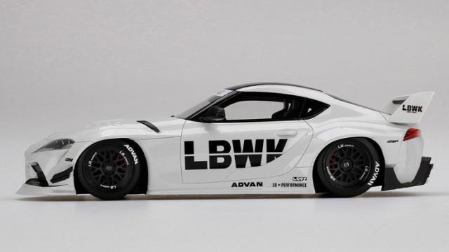 Top Speed 1/18 LB☆WORKS GR スープラ ホワイト - サンリッチジャパン
