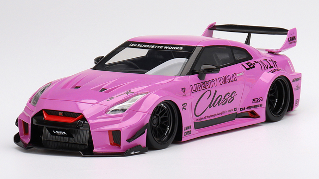 ミニカー TOP SPEED LB-Silhouette GT NISSAN 35GT-R 1/18スケール Top Speed「LB-Silhouette WORKS GT NISSAN 35GT-RR Ver