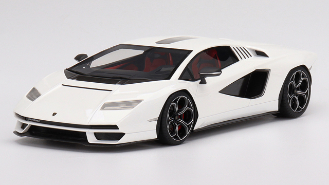 Top Speed 1/18 ランボルギーニ カウンタック LPI 800-4 Bianco Siderale(ホワイト)