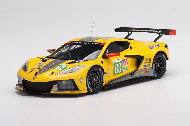 Top Speed 1/18 シボレー コルベット C8.R ル・マン24時間 2022 #63 コルベットレーシング