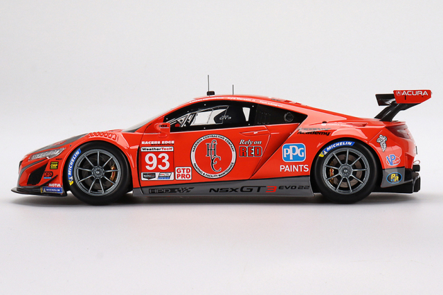 Top Speed 1/18 Acura NSX GT3 EVO22 IMSA セブリング12時間 Top Speed 1/18 Acura NSX GT3 EVO22 IMSA セブリング12時間