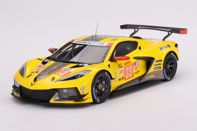 Top Speed 1/18 シボレー コルベット C8.R WEC セブリング1000マイル 2023 LMGTE AM 優勝車 #33 コルベットレーシング