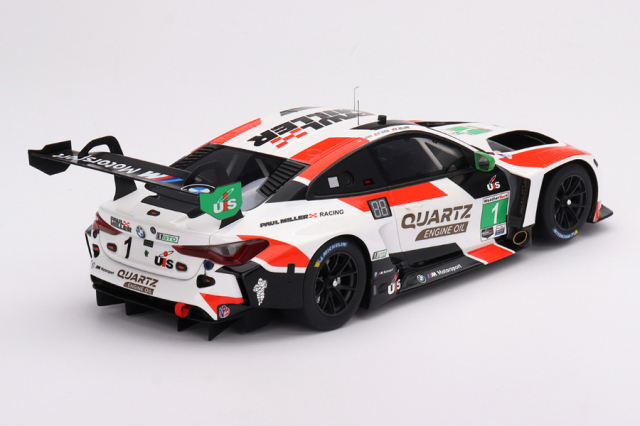 BMW M4 GT3 IMSAセブリング 12時間 GTD 優勝車 チェイスカー Top Speed 1/18 BMW M4 GT3 IMSA セブリング12時間 GTD 優勝車