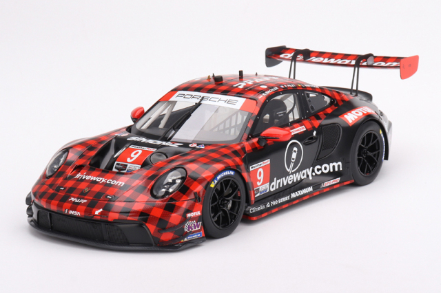 Top Speed 1/18 ポルシェ 911 GT3 R IMSA セブリング12時間 GTD PRO 優勝車 2023 #9 Pfaff Motorsports