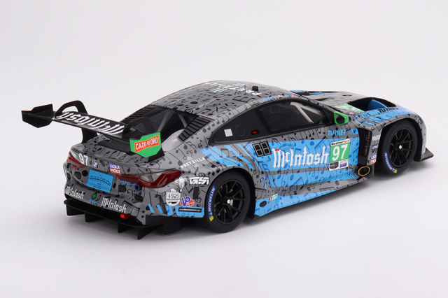 Top Speed 1/18 BMW M4 GT3 IMSA ラグナ・セカ GTD 2位入賞車 2023 #97