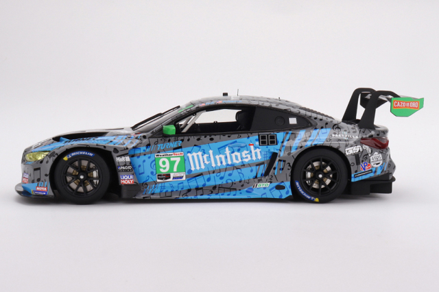 ミニカー　1/18 BMW M4 GT3 IMSA ラグナ・セカ GTD 2位入賞車 2023 #97 Turner Motorsports 「Top Speedシリーズ」 [TS0517] Top Speed 1/18 BMW M4 GT3 IMSA ラグナ・セカ GTD 2位入賞車