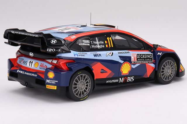 Top Speed 1/18 Hyundai i20 N Rally1 モンテカルロラリー 3位入賞車
