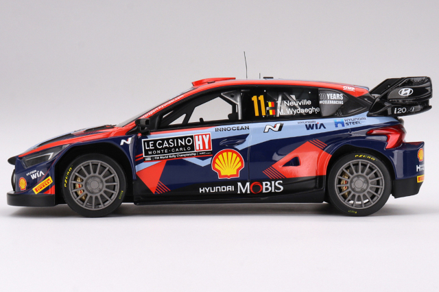 Top Speed 1/18 Hyundai i20 N Rally1 モンテカルロラリー 3位入賞車