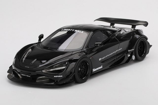 Top Speed 1/18 マクラーレン 720S LB★Works ブラック TAS 2024