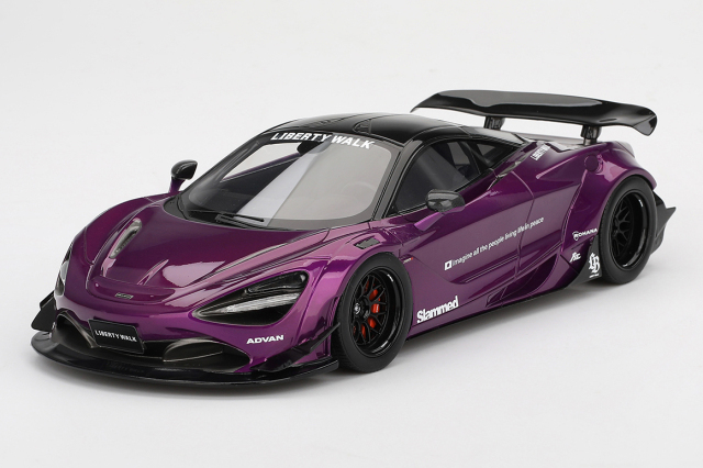 Top Speed 1/18 マクラーレン 720S LB★Works パープル