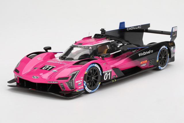 Top Speed 1/18 キャデラック Vシリーズ. R IMSA プチ・ル・マン 2024 優勝車 #01 キャデラック・レーシング