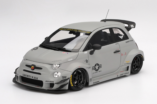 Top Speed 1/18 アバルト 595 LB-WORKS x Abas Works Fighters