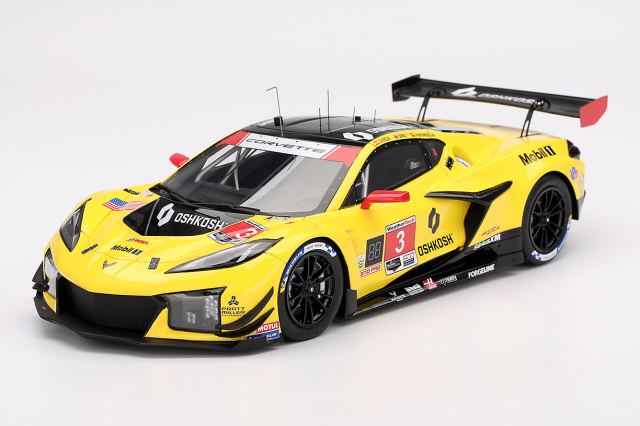 Top Speed 1/18 シボレー コルベット Z06 GT3.R IMSA デイトナ24時間 2025 #3 Corvette Racing by Pratt Miller Motorsports 