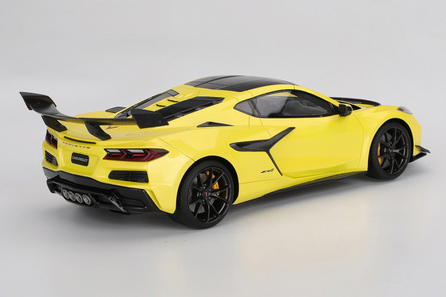 未開封 exoto 1/18 シボレー コルベット スティングレー イエロー Top Speed 1/18 シボレー コルベット ZR1 Accelerate Yellow