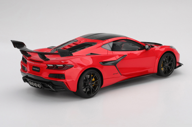 Top Speed 1/18 シボレー コルベット ZR1 Torch ?Red - サンリッチジャパン