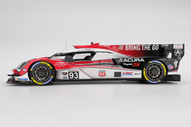 あさきち　サンバー Top Speed 1/18 Acura ARX-06 IMSA セブリング12時間 2025 #93 Acura