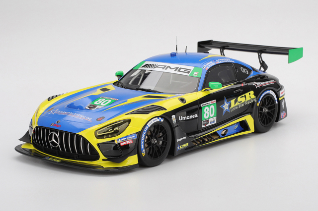 Top Speed 1/18 メルセデス AMG GT3 EVO IMSA デイトナ24時間 2025 #80 Lone Star Racing
