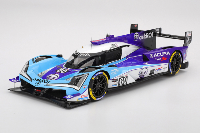 Top Speed 1/18 Acura ARX-06 IMSA セブリング12時間 2025 #60 Acura Meyer Shank Racing
