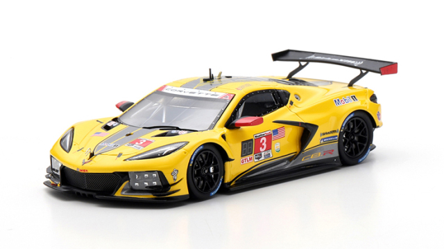TSM MODEL 1/43 シボレー コルベット C8.R IMSA デイトナ24時間 2021 GTLM 優勝車 #3 コルベットレーシング