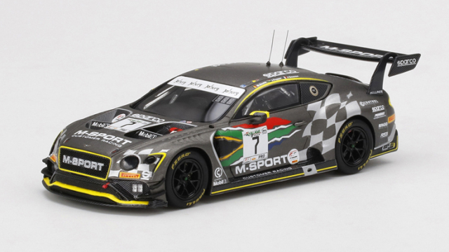 TSM MODEL 1/43 ベントレー コンチネンタル GT3 インターコンチネンタルGTチャレンジ キャラミ9時間 2020 #7 Mスポーツ