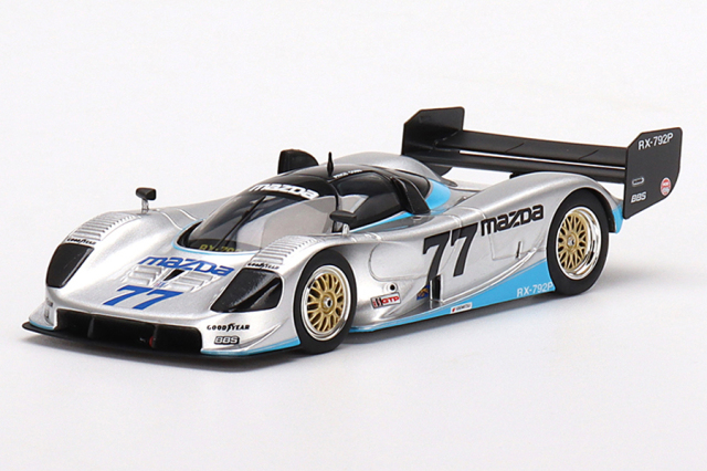 TSM MODEL 1/43 マツダ RX-792P IMSA ワトキンスグレン 1992 2位入賞車 #77 マツダモータースポーツ