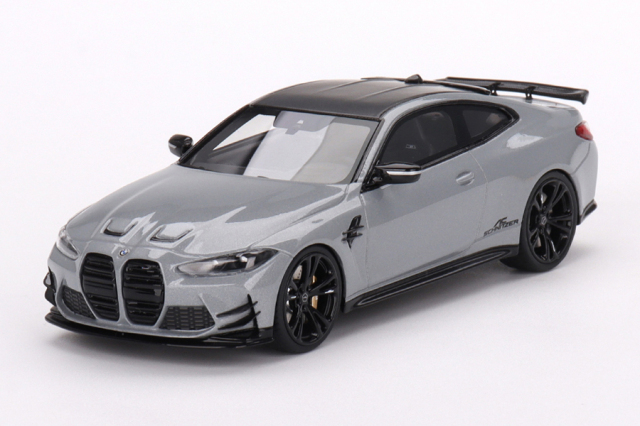 TSM MODEL 1/43 BMW M4 AC シュニッツァー Brooklyn グレーメタリック