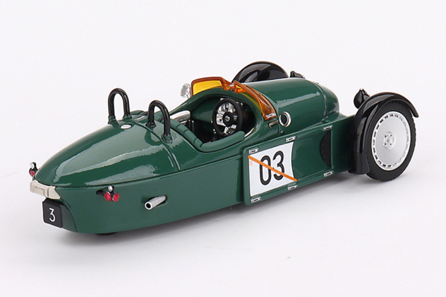 ミニカー　1/43 モーガン スーパー 3(ジェットグリーン) [TSM430741] TSM MODEL 1/43 モーガン スーパー 3 ジェット グリーン