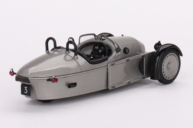 TSM MODEL 1/43 モーガン スーパー 3 ロジウムシルバー