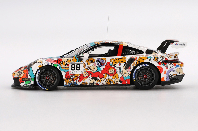 ポルシェ　911 GT3 cup car JAPANカラー トゥルースケールモデル 1/43 ポルシェ 911 GT3 Cup 2024
