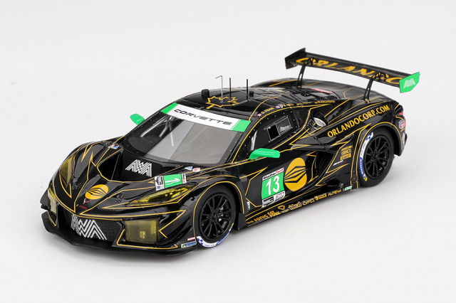 TSM MODEL 1/43 シボレー コルベット Z06 GT3.R IMSA デイトナ24時間 優勝車 2025 #13 AWA Racing