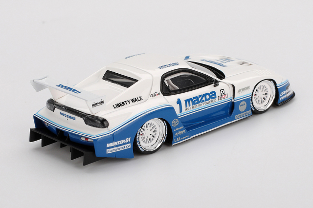 TSM MODEL 1/43 マツダ RX-7 LB-Super Silhouette IMSA - サンリッチ