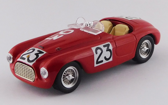 ART MODEL 1/43 フェラーリ 166 MM バルケッタ ル・マン24時間 1949 #23 Lucas/"Helde" シャーシNo.0010