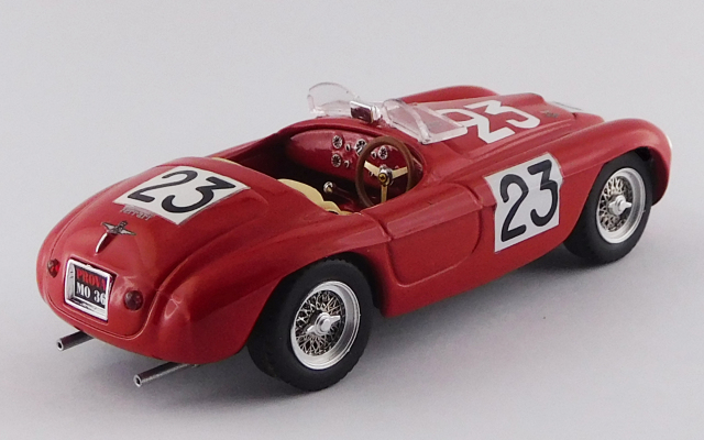 BBR フェラーリ166MM 1949年　ル・マン優勝　No.22 レッド ART MODEL 1/43 フェラーリ 166 MM バルケッタ ル・マン24時間 1949