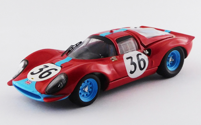 ART MODEL 1/43 フェラーリ ディーノ 246 S クーペ ル・マン24時間 1966 #36 Salmon/Hobbs