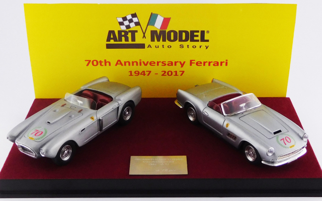 ART MODEL 1/43 フェラーリ70周年記念セット 1947-2014 フェラーリ 340 メキシコ スパイダー ＆ フェラーリ 250 カリフォルニア 限定70個
