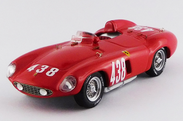 ART MODEL 1/43 フェラーリ 118 LM ジロ・ディ・シチリア 1955 #438 P.Taruffi シャーシNo.0484 優勝車