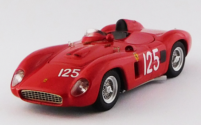 ART MODEL 1/43 フェラーリ 500 TR SCCA ラクナ セカ 1957 #125 P.Lovely  シャーシNo.0650 優勝車