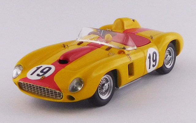ART MODEL 1/43 フェラーリ 290 MM ポルトガルGP/モンサント 1957 #19 A. de Changy シャーシNo.0606 R.R.4th
