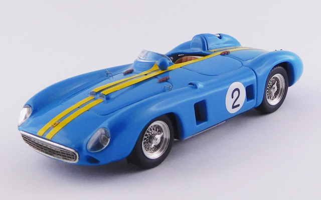 ART MODEL 1/43 フェラーリ 860 モンツァ ベネズエラGP 1956 #2 Juan Manuel Fangio シャーシNo.0602 R.R.2nd