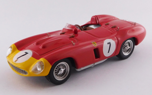 ART MODEL 1/43 フェラーリ 857 S パリ/マンスレリー 1000km 1956 #7 De Pordago / Hill シャーシNo.0578 5位