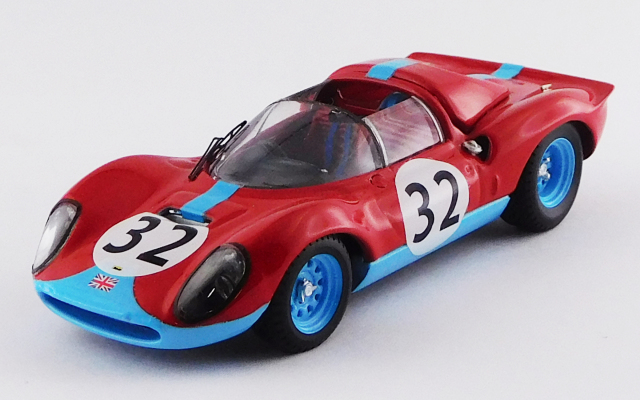 ART MODEL 1/43 フェラーリ ディーノ 246 S ブランズハッチGP 1966 #32 Mike Parkes 6位/クラスS2.0 優勝